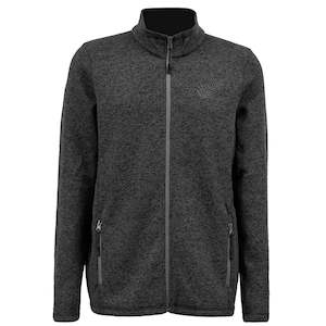 Mens Fleece Jacket - Silver Fern