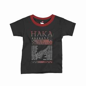 Childrens Tees: Childrens Maori T Shirt - Haka