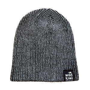 New Zealand Beanie - Black Marl Beanie