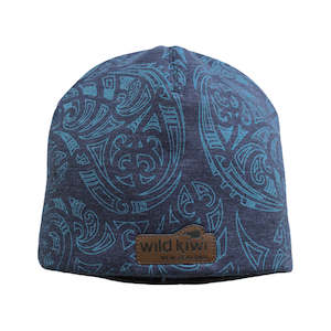 Headwear: New Zealand Beanie - Kowhaiwhai Beanie