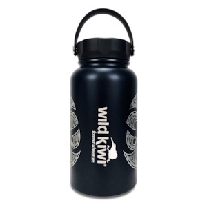 Insulated Drink Bottle with Handle - Wild Kiwi