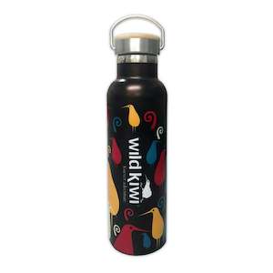 Insulated Drink Bottle with Handle - Wild Kiwi