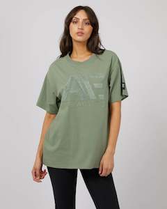 All About Eve Base Active Tee - Khaki