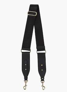 Womenswear: FEDERATION CANVAS FDR STRAP - BLACK/GOLD