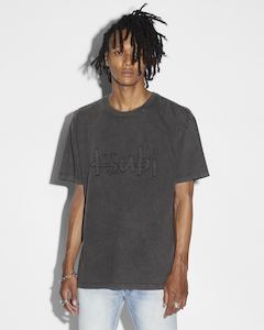 KSUBI BIGGIE SS TEE - FADED BLACK