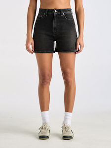 Lee High Mom Short - Black Mist