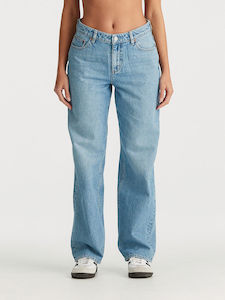 Lee Mid Baggy Jean - Yesterdays Blue