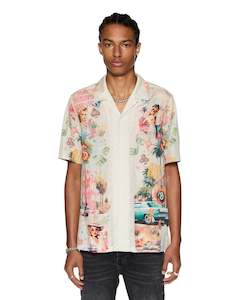 Womenswear: KSUBI WORLD ORDER RESORT SS SHIRT - MULTI