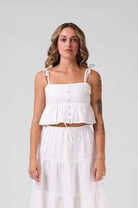 Rpm Ruby Top - White