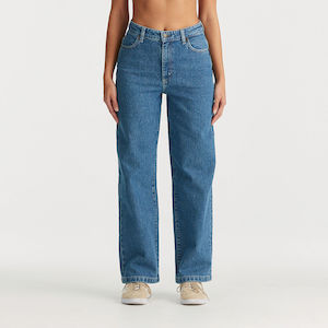 Womenswear: RIDERS HI WIDE JEANS - ENDLESS BLUE