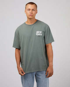 Womenswear: SILENT THEORY SUPERIOR TEE - GREEN