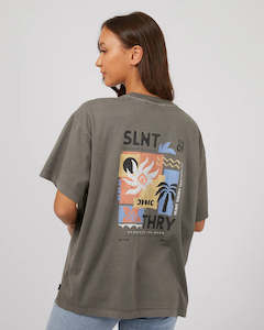 SILENT THEORY TILL DAWN TEE - COAL