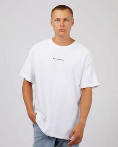 Womenswear: SILENT THEORY ALL DAY LOGO TEE - WHITE