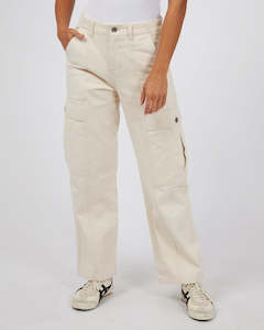 Womenswear: SILENT THEORY DOVE CARGO PANT - BEIGE