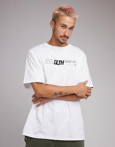 Womenswear: ST GOLIATH FLUX TEE - WHITE