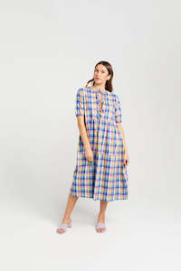 Womenswear: THING THING TIE UP LEAH DRESS - SUMMER PICNIC