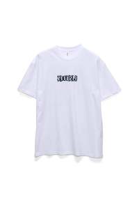 Womenswear: S DOUBLE PINTAILS TEE - WHITE