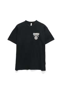 Womenswear: S DOUBLE COMBO PLATTER TEE - WASHED BLACK