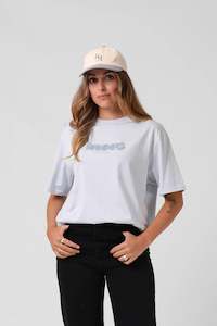 Womenswear: RPM OLD SKOOL OS TEE - ICE