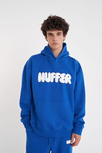 HUFFER MENS ARCADE HOOD/JUICY - COBALT