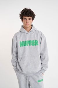 Huffer Mens Arcade Hood/juicy - Grey Marle