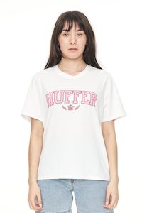 Huffer Classic Tee 170/empire - Chalk