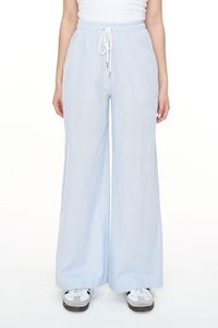 Womenswear: HUFFER CRUISE LOUNGE PANT - BLUE HAZE/CHALK