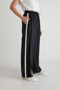 STORIES BE TOLD TOWNIE WIDE LEG PANT - BLACK