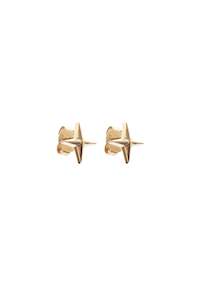 Stolen Girlfriends Club First Star Earrings - Gold Plated