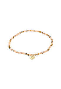 Womenswear: PILGRIM INDIE BRACELET - BROWN MIX