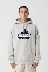 Xlarge Slanted Hood - Ash Heather