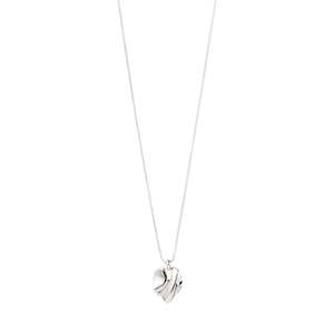 Womenswear: PILGRIM EM WAVY PENDANT NECKLACE - SILVER PLATED