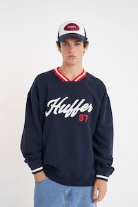 Womenswear: HUFFER ALL STAR CREW/AND ONE - MIDNIGHT