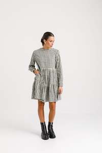 Womenswear: THING THING HEARTBREAK DRESS - CHECK VINES