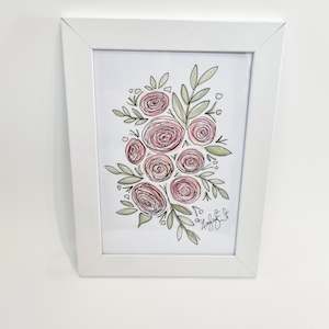 Water color hand painted prints