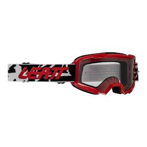 Leatt 2.5 Vizion Goggles (Small) - Red / Clear 90 VLT