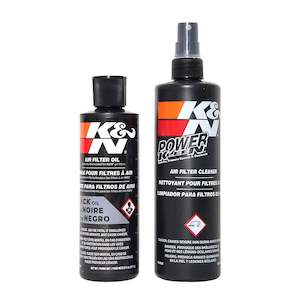 Air Filter Maintenance: K&N RECHARGER KIT SQUEEZE BOTTLE - BLK OIL