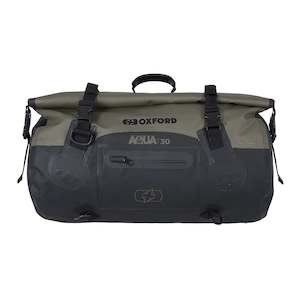 Luggage: Oxford Roll Bag Aqua T30 - Black / Khaki