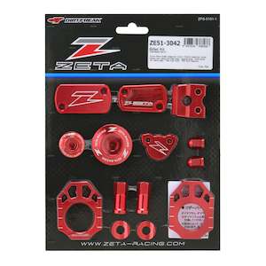 Zeta Billet Kit CRF450R/RX - Red