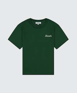 Clothing accessory: Diner Tee || Forest Green