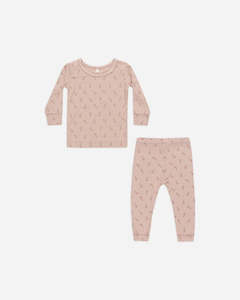 Clothing accessory: Bamboo Pajama Set || Candy Cane