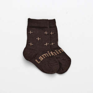 Mocha - Crew Socks