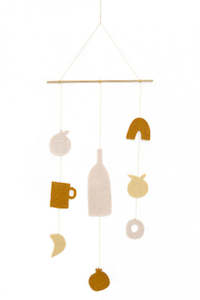 April Wall Hanging Decoration || Gold