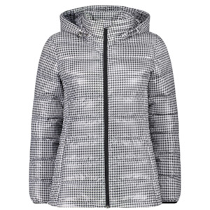 Lynn - Women's Packable Down Jacket - Houndstooth