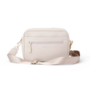 Clothing accessory: Harper Cross Body Bag || Stone Pebble