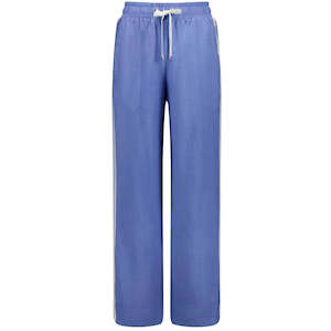 Indiana - Women's Wide Leg Pant || Pool Blue