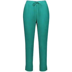 Goldie - Women's Linen Pant || Dynasty Green