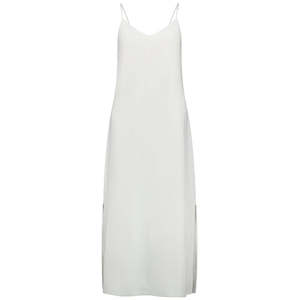 Gina - Women's Linen Slip Dress || White