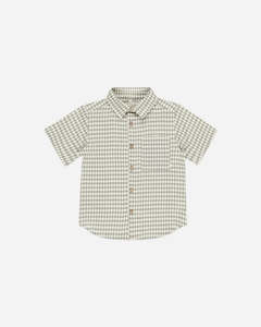 Clothing accessory: Collared Short Sleeve Shirt || Laurel Diamond