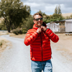 Jimmy - Men's Packable Down Jacket || Red